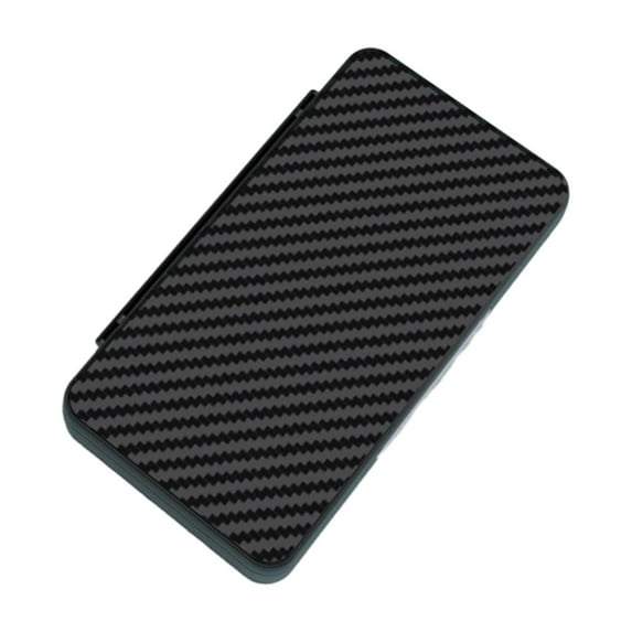 Almencla Game Card Case Portable Game Organizer with Hard Shell Compact Soft Lining Travel Gift Accessories for Travel Carrying Case , Black