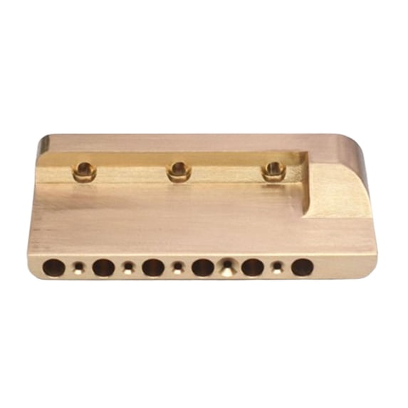 Almencla Guitar Bridge Tremolo Block Tremolo Bridge Easy to Use Heavy Duty ST Electric Guitar Bridge Base Single Tremolo Guitar Bridge