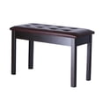 thumbnail image 1 of Almencla Keyboard Bench Padded Keyboard Seat Heavy Duty Sturdy Piano Bench Piano Stool for Electronic Piano Musical Instrument Playing Brown, 1 of 8
