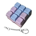 thumbnail image 1 of Almencla Keyboard Fidget Keychain 9 Key Mechanical Keyboard Creative Accessories Portable Supplies Gift Keyring Toy for Office Blue, 1 of 8