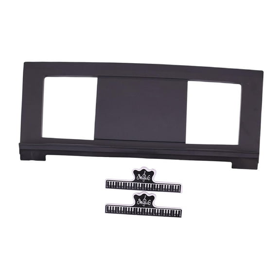 Almencla Keyboard Music Stand, Keyboard Music Score Stand with Sheet Music Clips Book Stand Professional Keyboard Piano Accessories