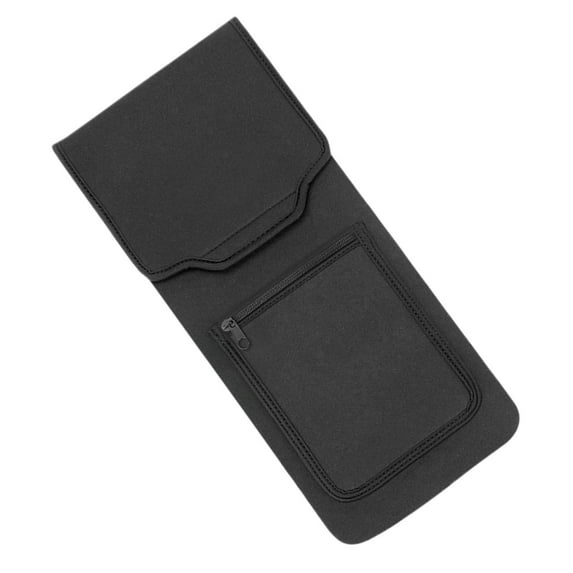 Almencla Keyboard Sleeve Travel Case Mouse Storage Pouch Black,Water Resistant with Mouse Storage Pocket,Portable Keyboard Storage Bag