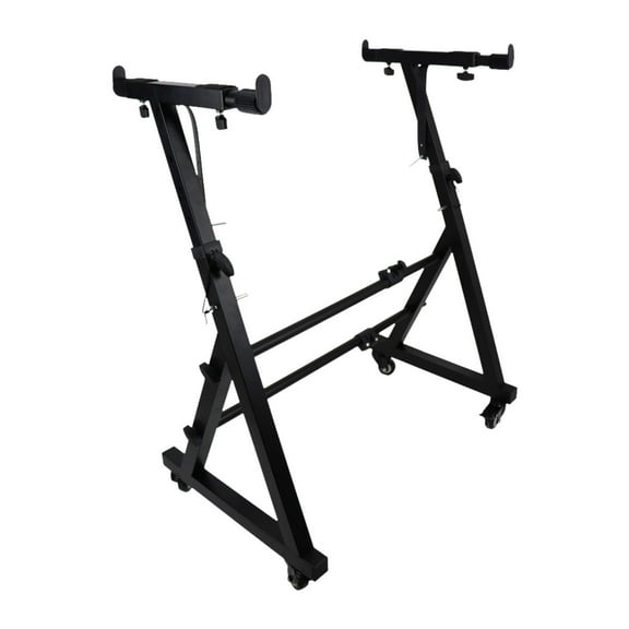 Almencla Keyboard Stand Keyboard Holder,Portable Piano Stand,Universal,Adjustable Keyboard Rack Z Styles Heavy Duty for Electric Piano