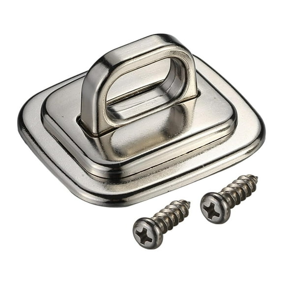 Almencla Laptop Cable Lock Anchor Accessory Tablet Metal Keyed Portable Laptop Lock Plate Easy to Use Stable Desk Mount Security Plate