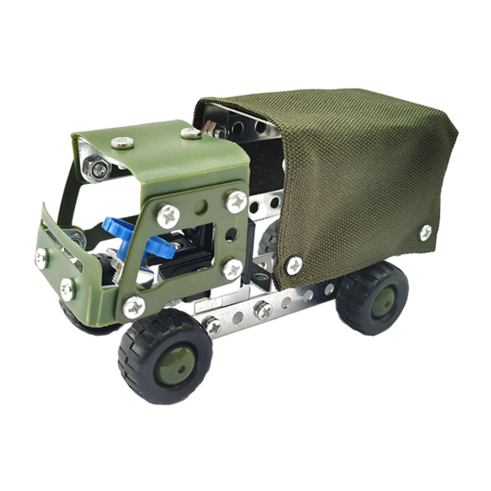 Almencla Model Vehicle Building Set Transport Truck Model Truck