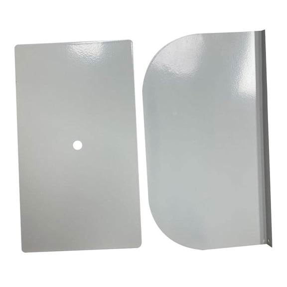 Almencla Mount Reinforcement Arm Reinforcement Plate Practical 2inchx7inchx11inch Installation for Glass Desks Black