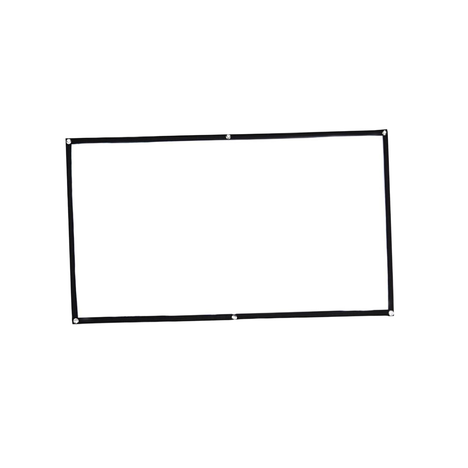 Almencla Movie Projector Screen Projection Screen Thickened Anti White ...