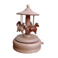 thumbnail image 1 of Almencla Music Box Carousel Ornaments Birthday Lovely Gift Clockwork Toy Kids Wooden Toys Home Decor for Friends Girlfriend Kids Family XL0005, 1 of 8