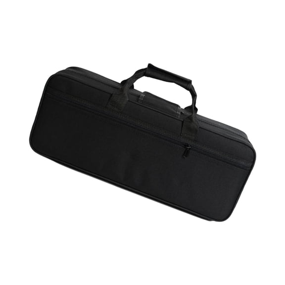 Almencla Musical Instrument Bag Trumpet Carrying Case Instrument Supplies Suitcase Handbag Storage Box for Ensembles Concerts Teachers