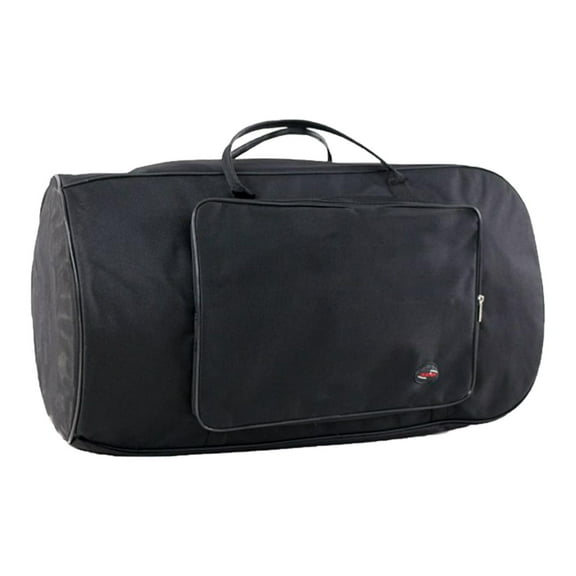 Almencla Oxford Cloth Euphonium Bag Case Backpack Carry Bag Brass Instrument Accessories Portable Carrying Case with Pocket for Travel