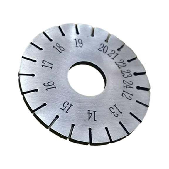 Almencla Piano String Measurer Musical Instrument Part Accessories Inspection Tool Piano Tuning Tool String Models Wire Thickness Gauge