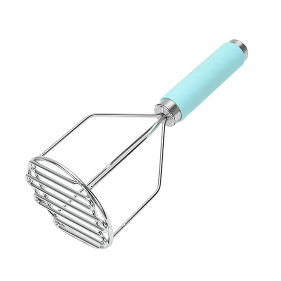 Almencla Potato Masher Kitchen Gadgets Food Crusher Heavy Duty Multipurpose Manual Food Masher Egg Masher for Avocados Fruit Vegetable B