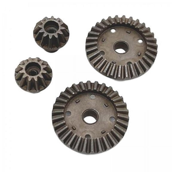 Almencla RC Car Axle Gear Front Rear Axle Gear, Professional Spare Parts RC Model Vehicle Parts Metal for MN86S MN86 MN128 1/12 RC DIY