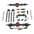thumbnail image 1 of Almencla RC Car Part Retrofitting Accessories Front and Rear Assembly Kits Durable Modified for MN82 LC79 MN78 1/12 Scale RC Hobby Car Black, 1 of 8