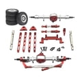 thumbnail image 1 of Almencla RC Car Upgrade Parts Metal RC Car Front and Rear Assembly Kits Replacement 25T Servo Arm Shock Absorbers for MN82 1/12 RC Car Red, 1 of 8
