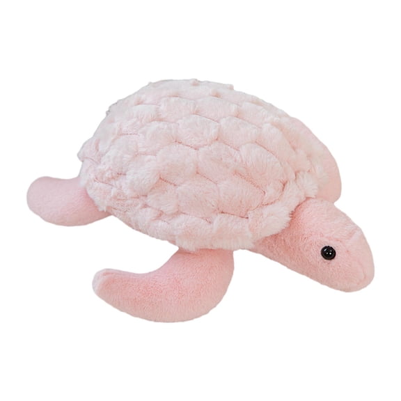 Almencla Sea Turtle Plush Toy Cute Turtle Plush Toy Valentines Day Gifts for Her Funny Adorable Stuffed Animal Doll for Car Decoration 28cm Pink