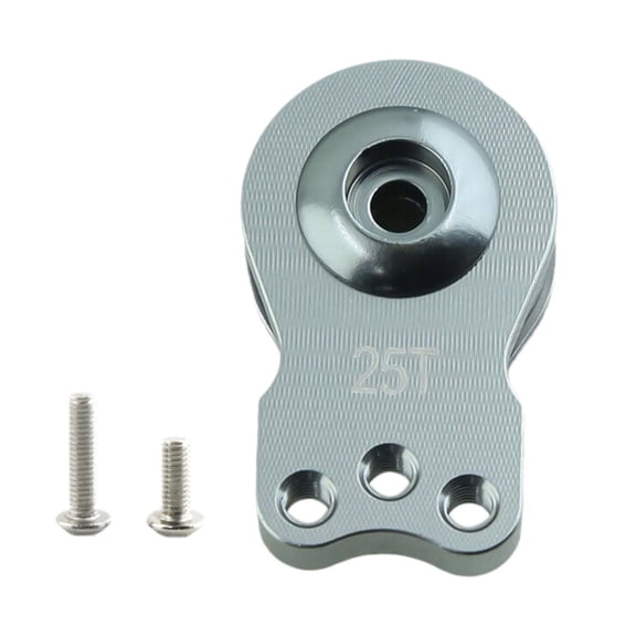 Almencla Servo Adjustment Arm Servo Saver 3 Holes Sturdy Versatile with Screws Upgrade Parts Steering Arm for DIY Crawler 1/10 RC Cars