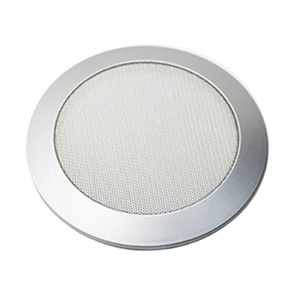Almencla Speaker Grill Cover Audio Accessories 4in Easy to Install Long Service Subwoofer Guard Protection for Outdoor