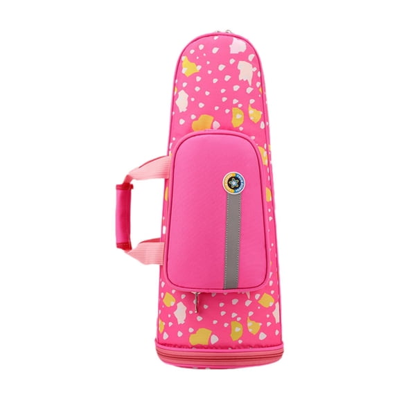 Almencla Suona Bag Suona Case Travel Fashionable Rainproof Portable Waterproof with Handle Accs Musical Instrument Bag Instrument Case Pink