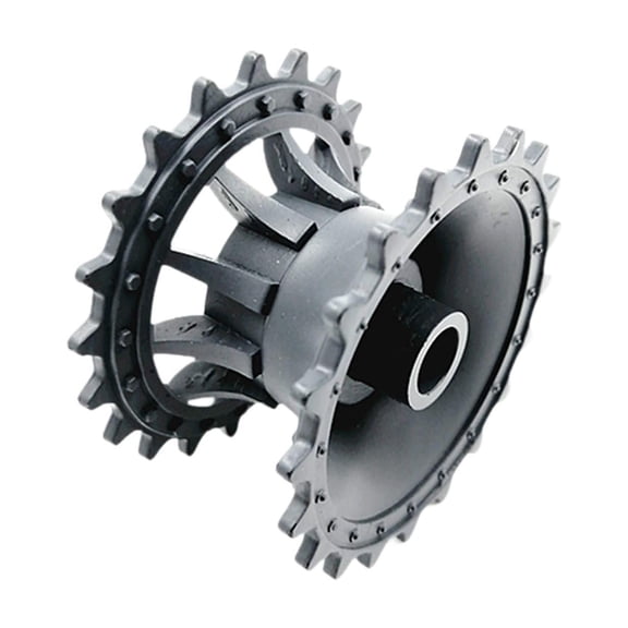 Almencla Tank Chassis Coupling Adapter, Spare Part, Tank Accessories, Accessories RC Car Motor Coupler Drive Wheel Connector for Hobby