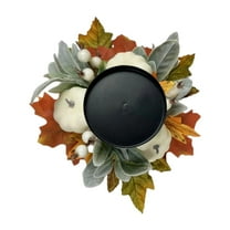 Almencla Thanksgiving Candle Holder Lifelike Candle Stick for Autumn Harvest Festival Pumpkin