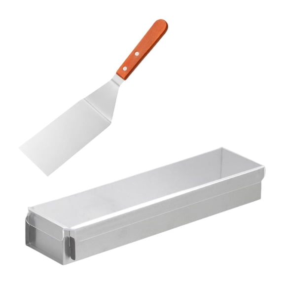 Almencla Tiramisu Pan Mousse Tarts Rectangle Cake Mould for Indoor Restaurant Kitchen long acrylic lid