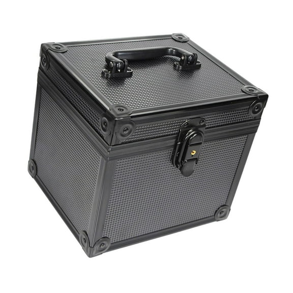 Almencla Trading Card Case Card Storage Case Waterproof Portable,Trading Collector Card Game Organizer for PSA,Album Baseball Card Bgs black