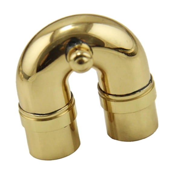 Almencla Trumpet Bend Neck Saxophone Elbow Bend Mini Easy to Install Sturdy Practical Trumpet for Woodwind Instrument Supplies