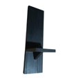 thumbnail image 1 of Almencla Wall Sconce Candle Holder Wooden Wall Candle Sconce for Pathway Porch Office Black, 1 of 8