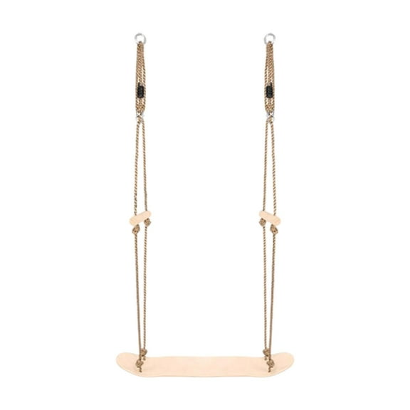 Almencla Wooden Swing Seat Children Toys Swing Set Accessories for Park Patio and Garden