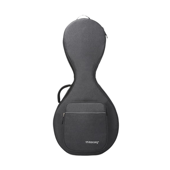 Almencla Zhongruan Case Bag Instrument Accessory Shockproof Portable Professional Musical Instrument Storage Bag for Stage Performance black