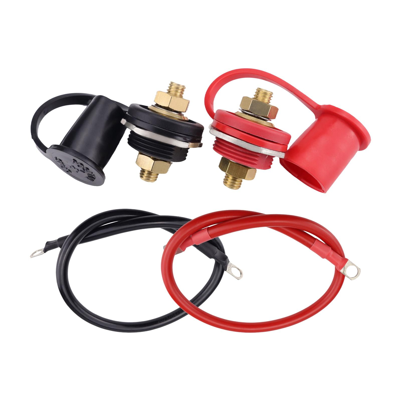 Almencla thru Panel Battery Bulkhead Connectors, Battery Terminal Post