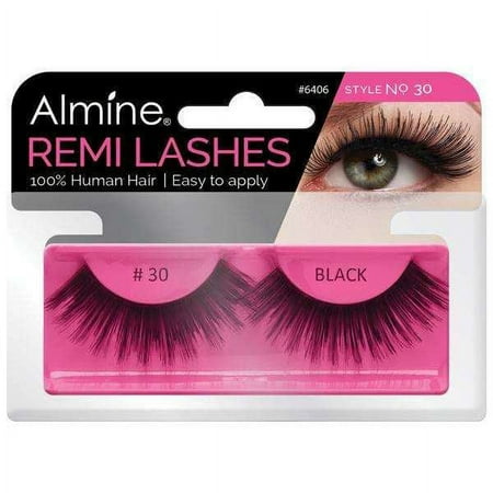 Almine 100% Remi Human Hair Eyelashes (#30)