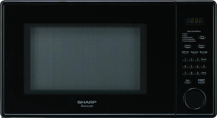 Almo Distributing Wisconsin Inc 1.1CUFT BLK Microwave