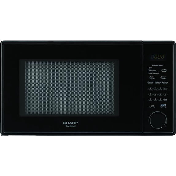 Almo Distributing Wisconsin Inc 1.1CUFT BLK Microwave