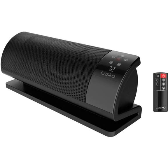 Almo Fulfillment Services B3232982 Lasko Low Profile Baseboard Space Heater with Timer & Remote Control - 120V - 1500W - Black