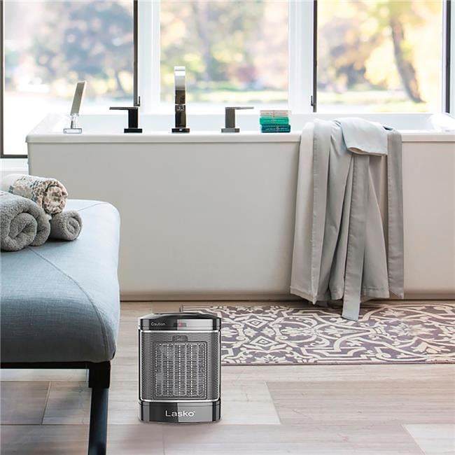 Almo Fulfillment Services B3091959 Lasko Ceramic Simple Touch Heater - 1500W - Black