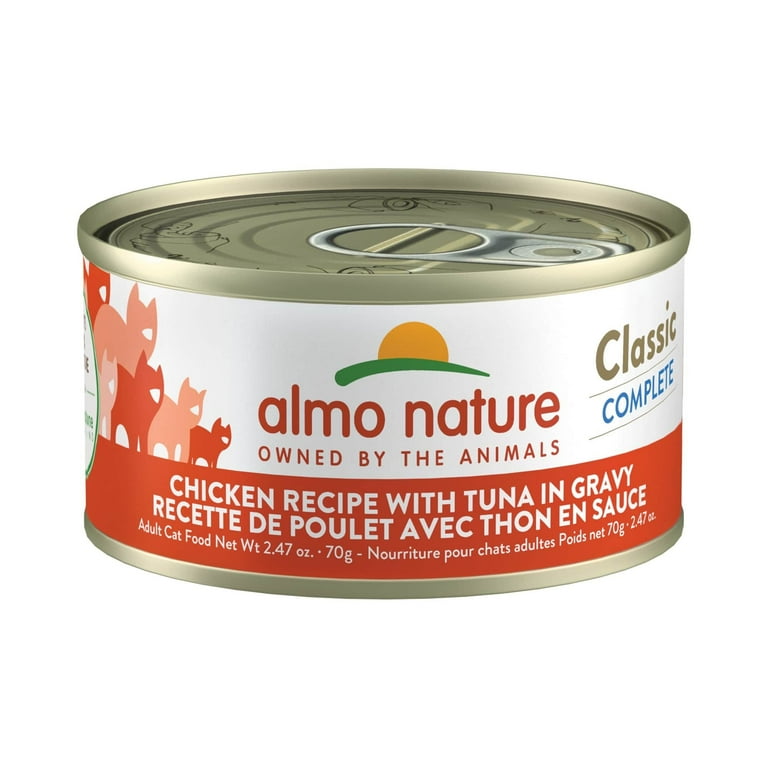 Almo Nature Daily Grain Free Tuna with Chicken Canned Cat Food Almo Nature Daily Grain Free Tuna with Chicken Canned Cat Food