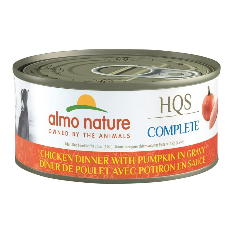 Almo Nature HQS Complete Dog Complete & Balanced Chicken Dinner with Pumpkin Canned Dog Food Almo Nature HQS Complete Dog Complete & Balanced Chicken Dinner with Pumpkin Canned Dog Food