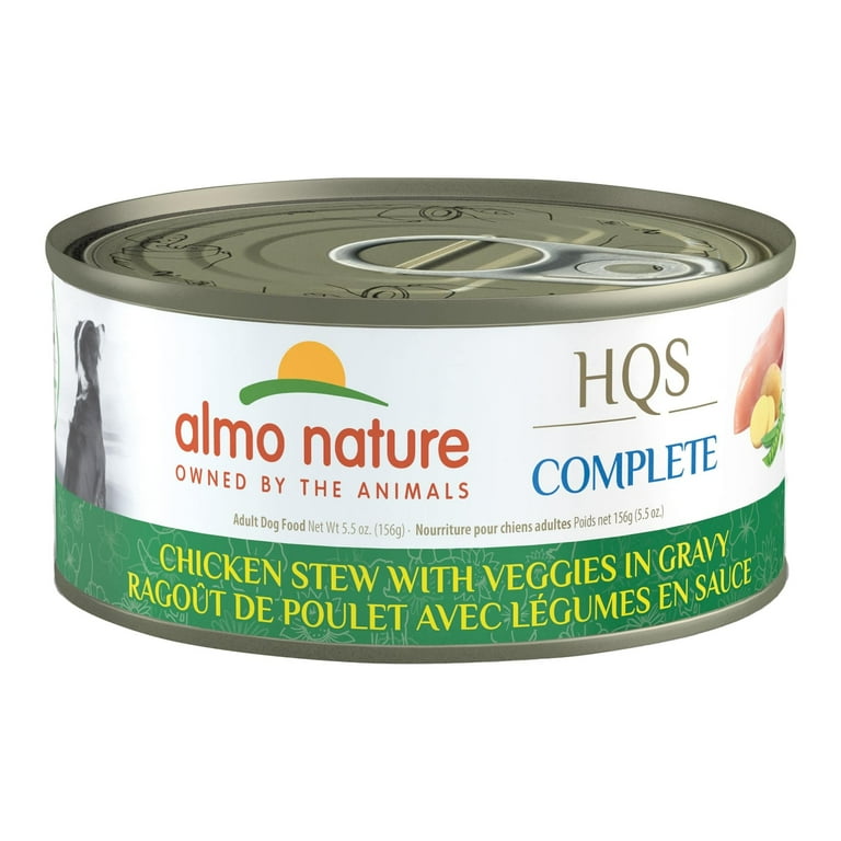 Almo Nature HQS Complete Dog Complete & Balanced Tuna Stew with Veggies Canned Dog Food Almo Nature HQS Complete Dog Complete & Balanced Tuna Stew with Veggies Canned Dog Food