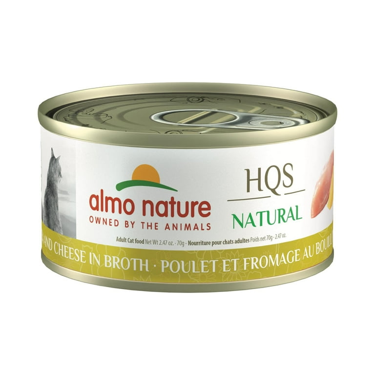 Almo Nature HQS Natural Cat Grain Free Additive Free Chicken with Quinoa Canned Cat Food Almo Nature HQS Natural Cat Grain Free Additive Free Chicken with Quinoa Canned Cat Food