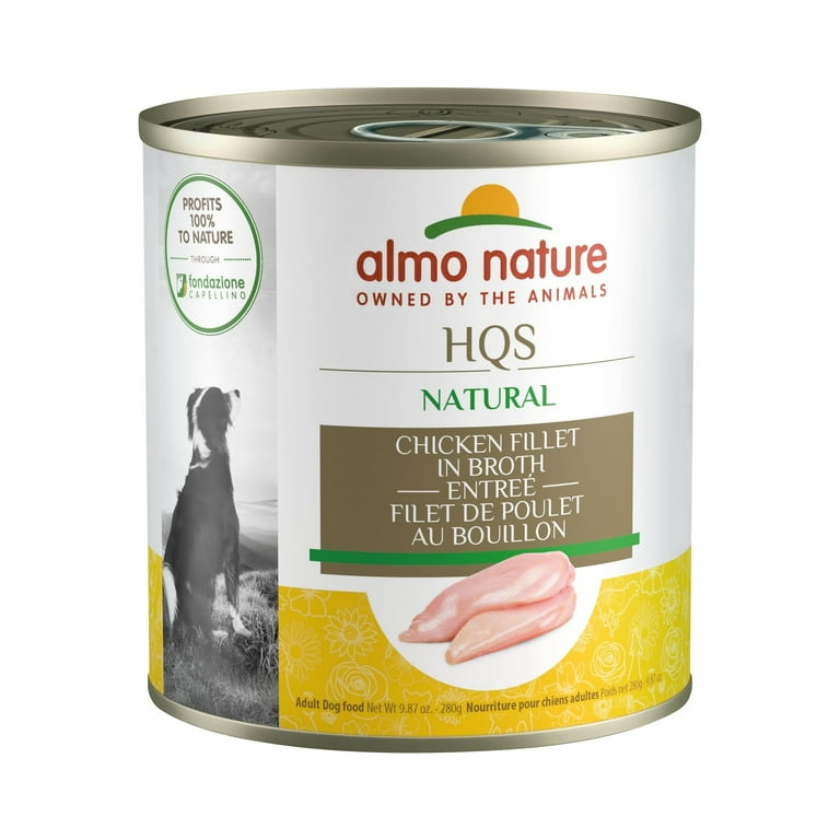 Almo Nature HQS Natural Dog Grain Free Additive Free Chicken Fillet Canned Dog Food Almo Nature HQS Natural Dog Grain Free Additive Free Chicken Fillet Canned Dog Food