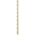 thumbnail image 1 of Almond 24 in. Shelf Support (4 Pack), 1 of 4