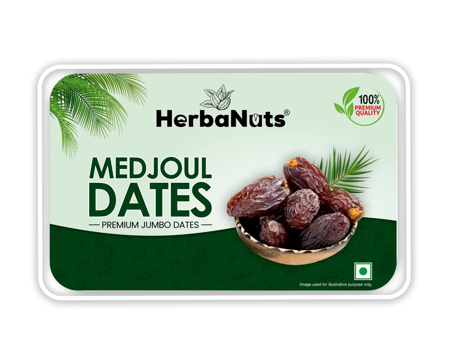 Almond Associates Super Jumbo Medjool Dates 1Kg, No Added Sugar, King