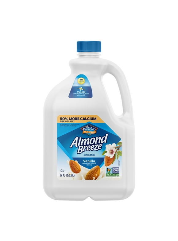 Almond Breeze Dairy Free Vanilla Almondmilk, 96 oz