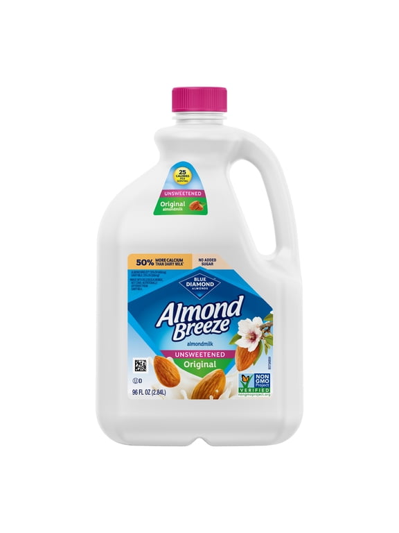 Unsweetened Original Almond Milk, 96 FL OZ (2.84L)