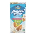 thumbnail image 1 of Almond Breeze, Unsweetened Original Almondmilk, 64 oz, Shelf Stable, Cardboard Carton, 1 of 7