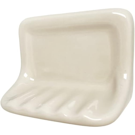 Almond Ceramic Tile Soap Dish Wall Tray Vintage Bathroom BA725 ACP Olean 1010TL
