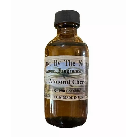 Almond Cherry Scent 2 Oz Home Fragrance Oil & Diffuser Free Shipping