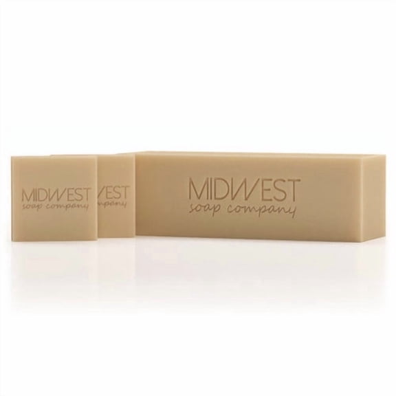 Handmade Almond Coconut Artisan Soap - Loaf (Pre-Cut to 9 Bars)